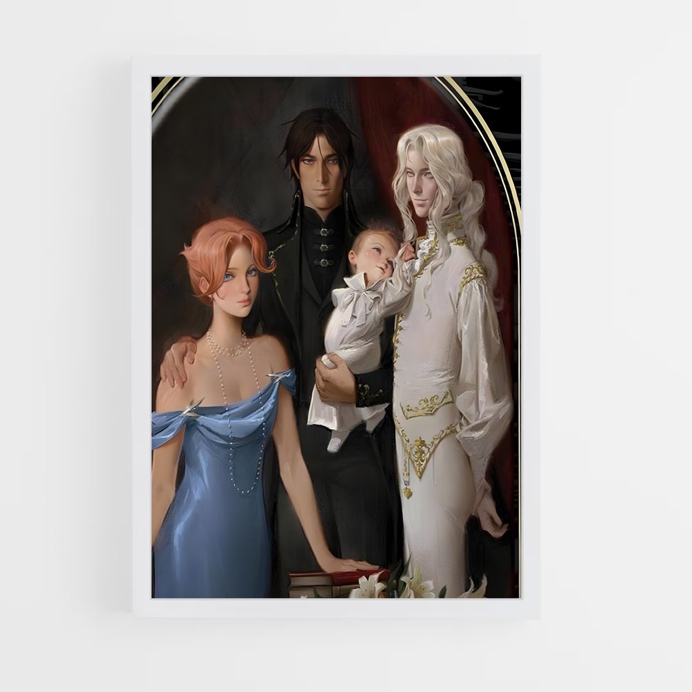 Poster La Famille de Dracula – affiche Castlevania (vue 3)