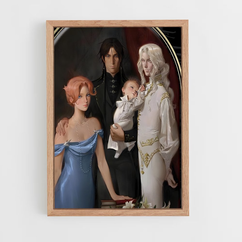 Poster La Famille de Dracula – affiche Castlevania (vue 4)