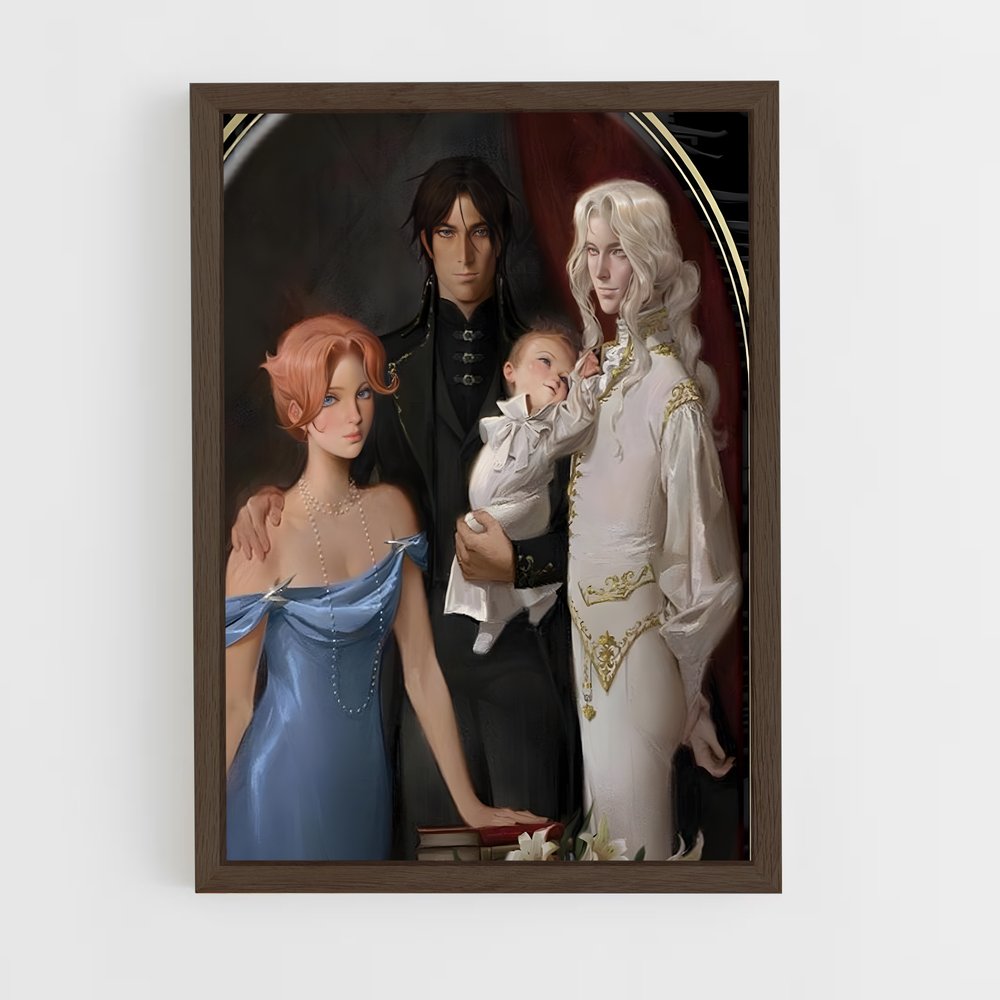 Poster La Famille de Dracula – affiche Castlevania (vue 5)