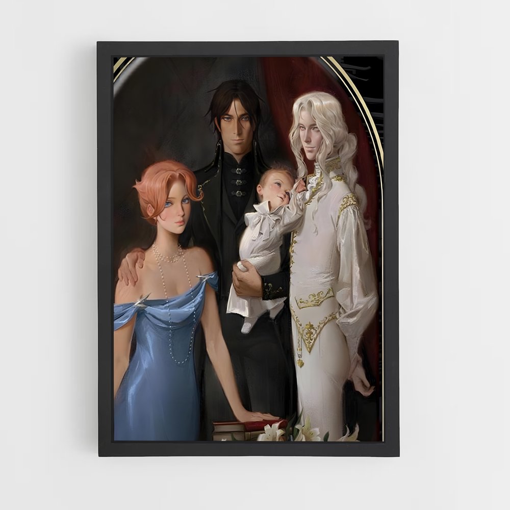 Poster La Famille de Dracula – affiche Castlevania (vue 2)