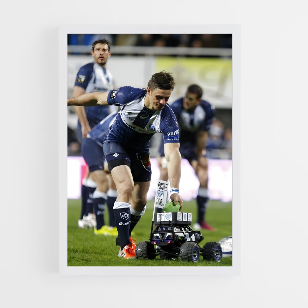 Poster Castres Énergie – affiche Rugby (vue 3)