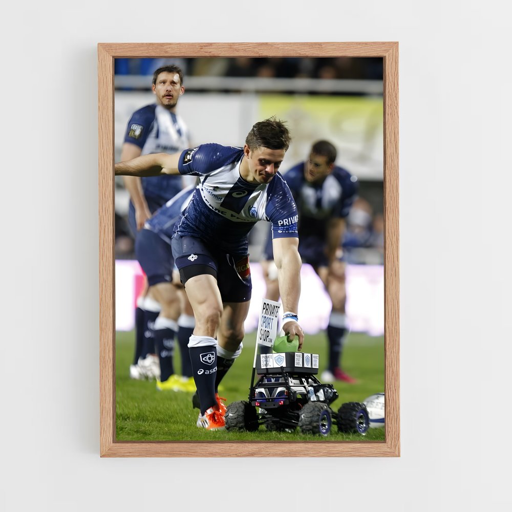 Poster Castres Énergie – affiche Rugby (vue 4)