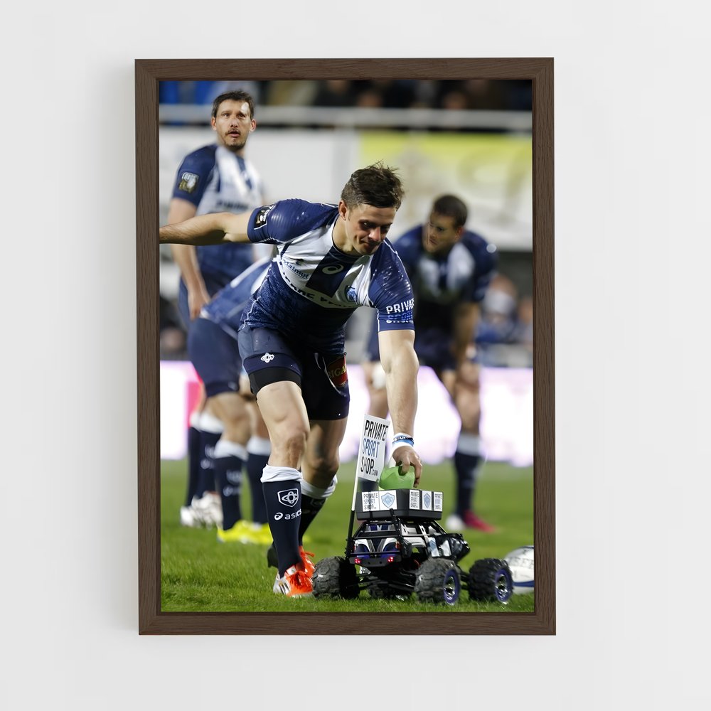 Poster Castres Énergie – affiche Rugby (vue 5)