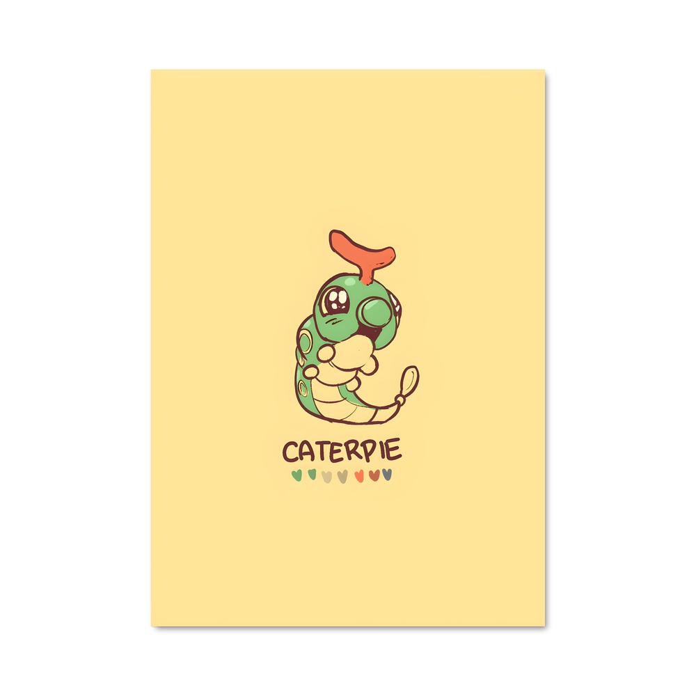 Poster Mon Petit Cœur – affiche Pokemon
