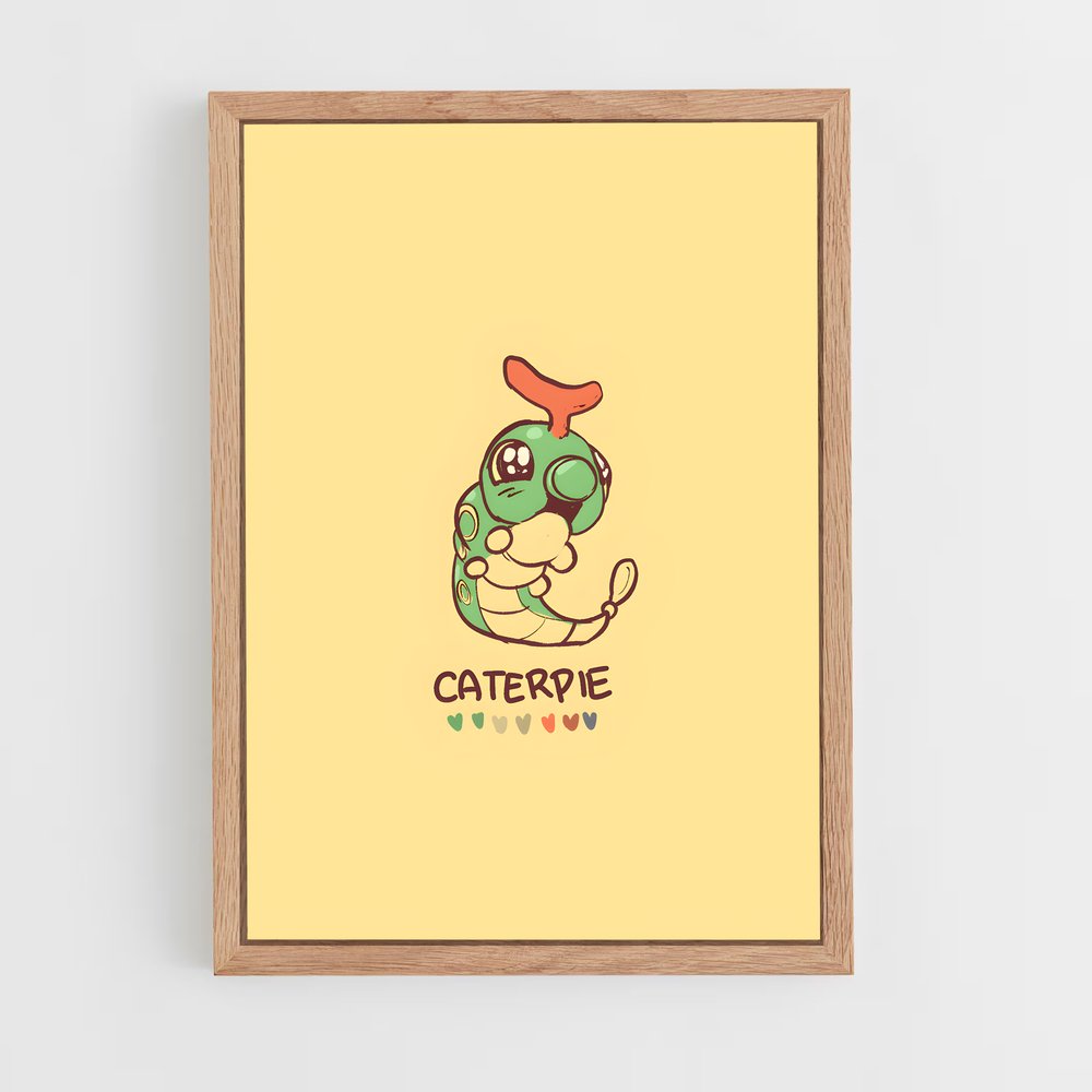 Poster Mon Petit Cœur – affiche Pokemon (vue 4)
