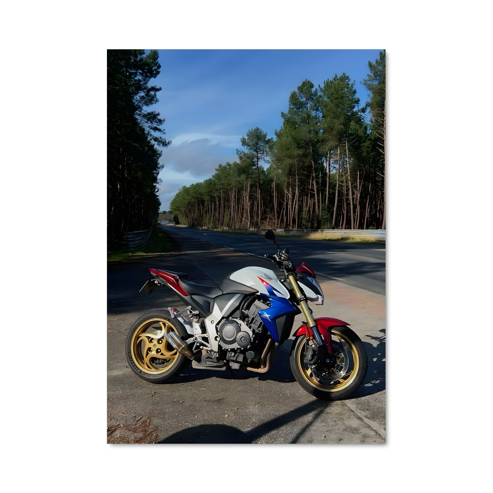 Poster Cbr élégant