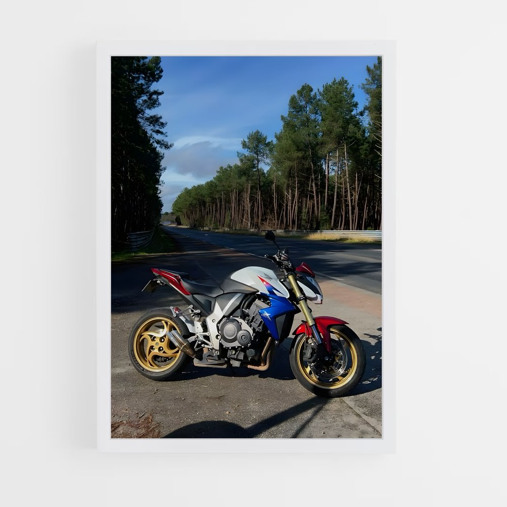 Poster Cbr élégant – affiche Honda Moto (vue 3)