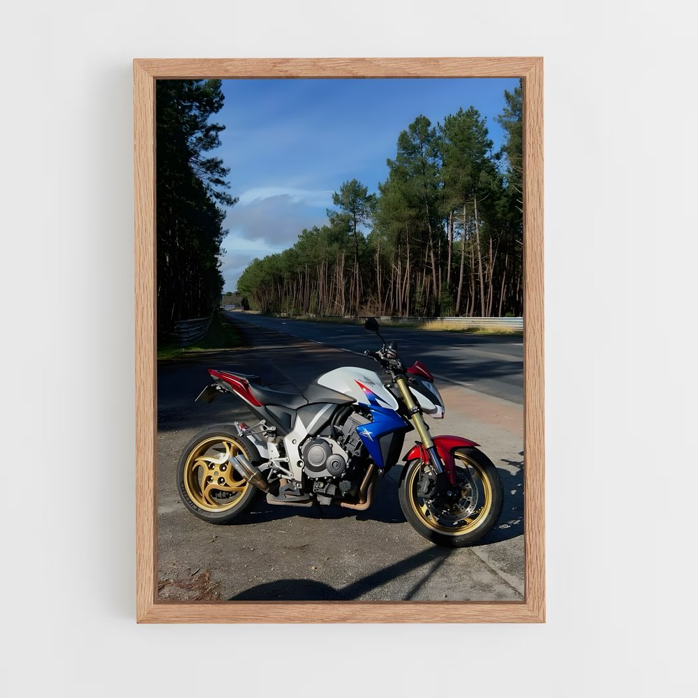 Poster Cbr élégant – affiche Honda Moto (vue 4)