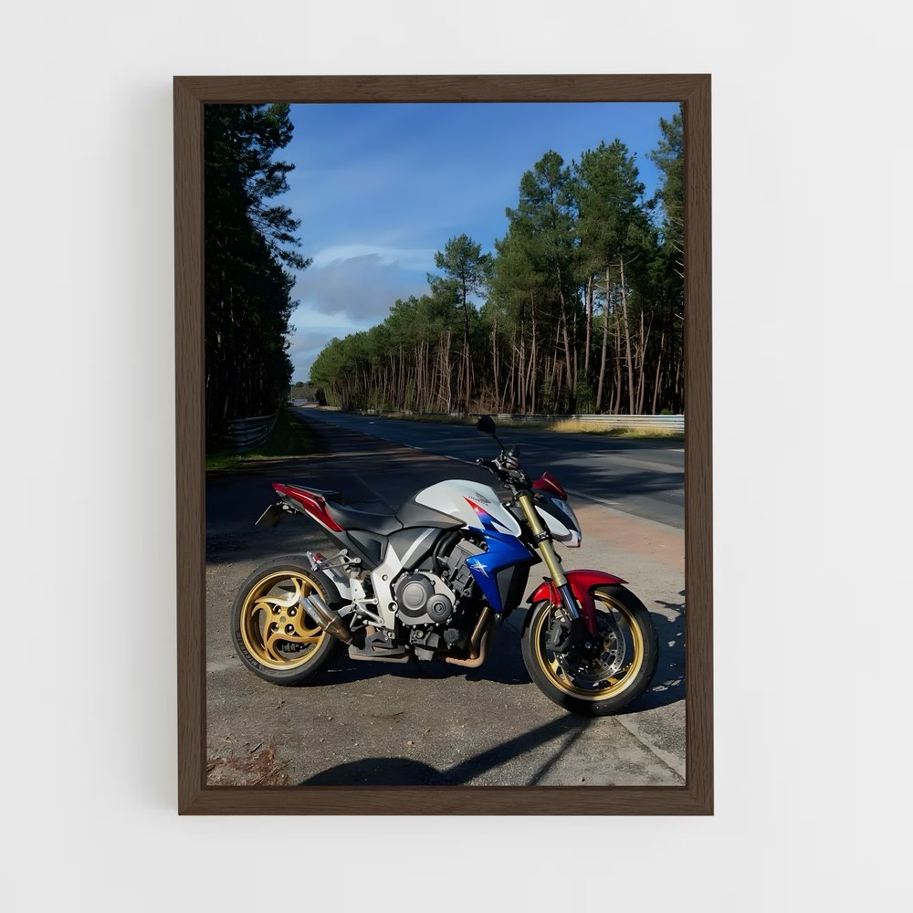 Poster Cbr élégant – affiche Honda Moto (vue 5)
