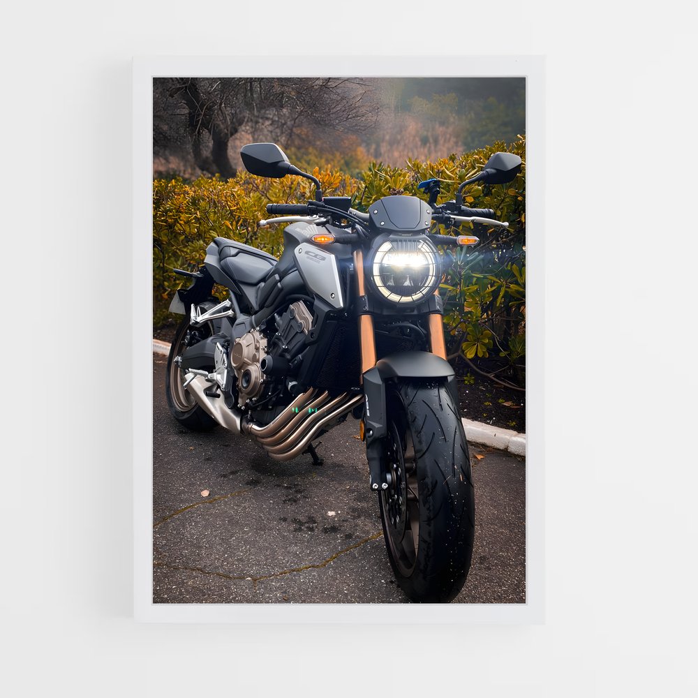 Poster Cbf lumineux – affiche Honda Moto (vue 3)