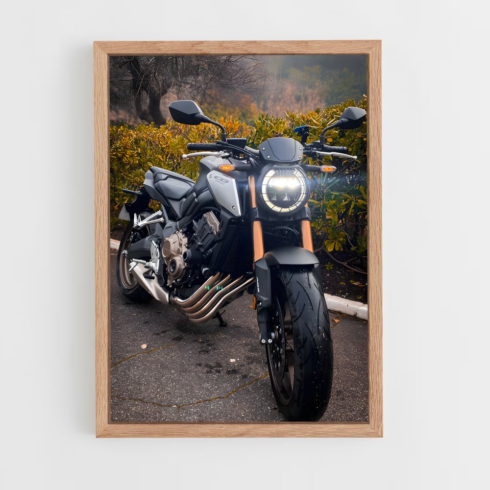 Poster Cbf lumineux – affiche Honda Moto (vue 4)