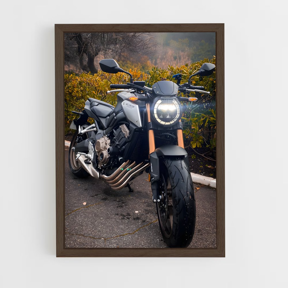 Poster Cbf lumineux – affiche Honda Moto (vue 5)