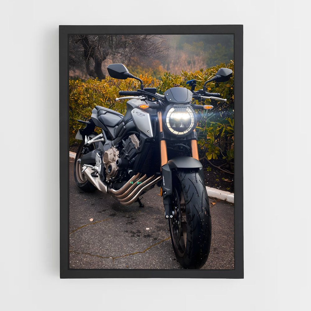 Poster Cbf lumineux – affiche Honda Moto (vue 2)