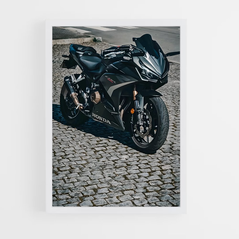 Poster splendide Cbrr – affiche Honda Moto (vue 3)