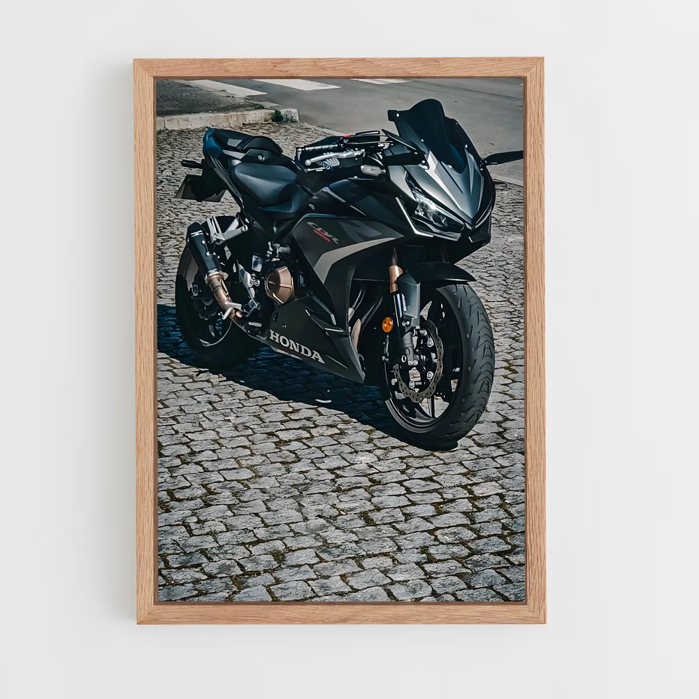 Poster splendide Cbrr – affiche Honda Moto (vue 4)