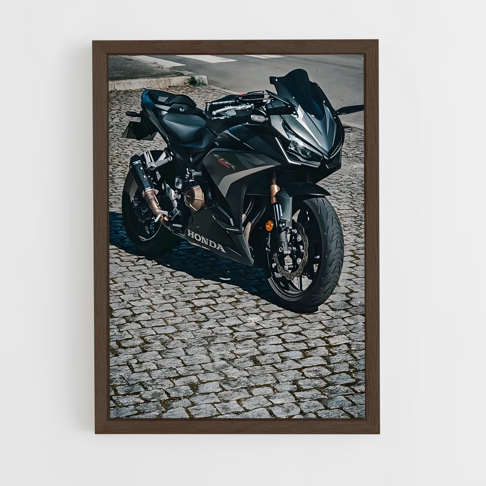 Poster splendide Cbrr – affiche Honda Moto (vue 5)