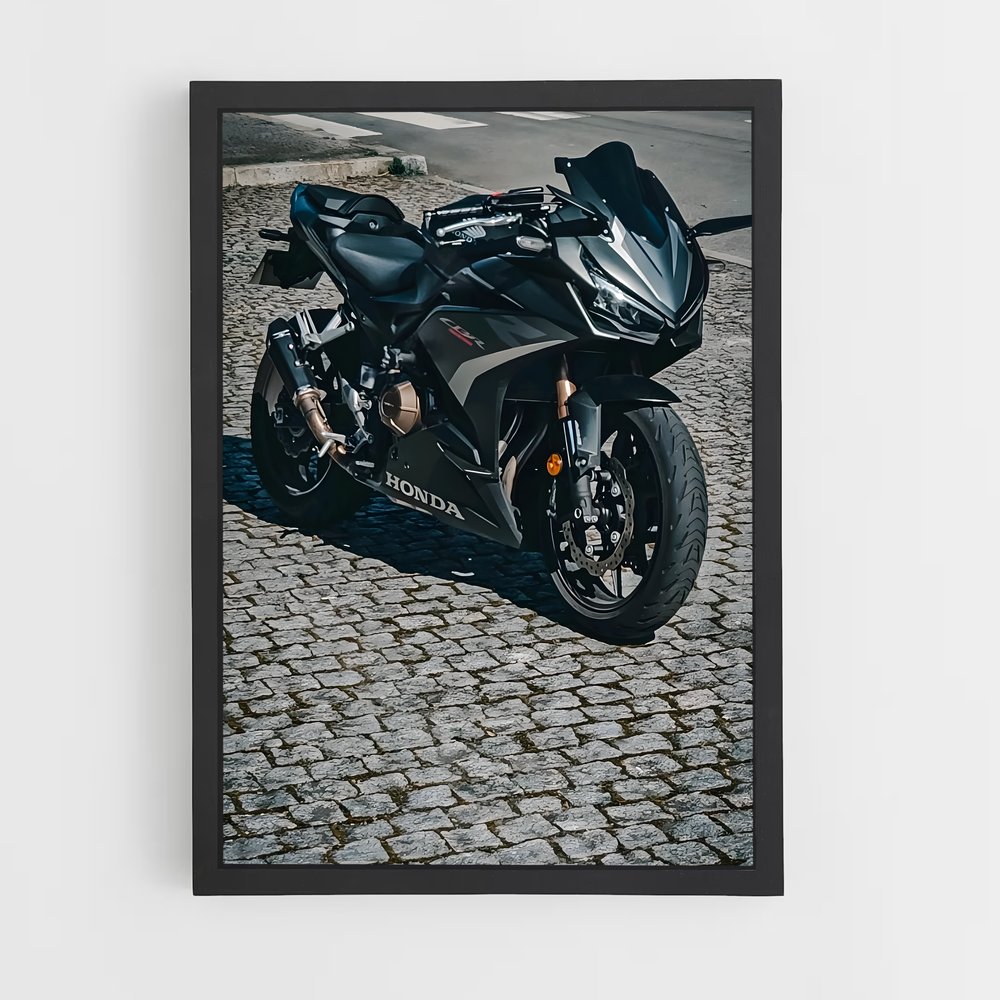 Poster splendide Cbrr – affiche Honda Moto (vue 2)