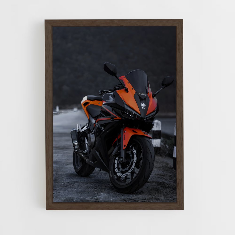 Poster Évasion CBR500R – affiche Honda Moto (vue 5)