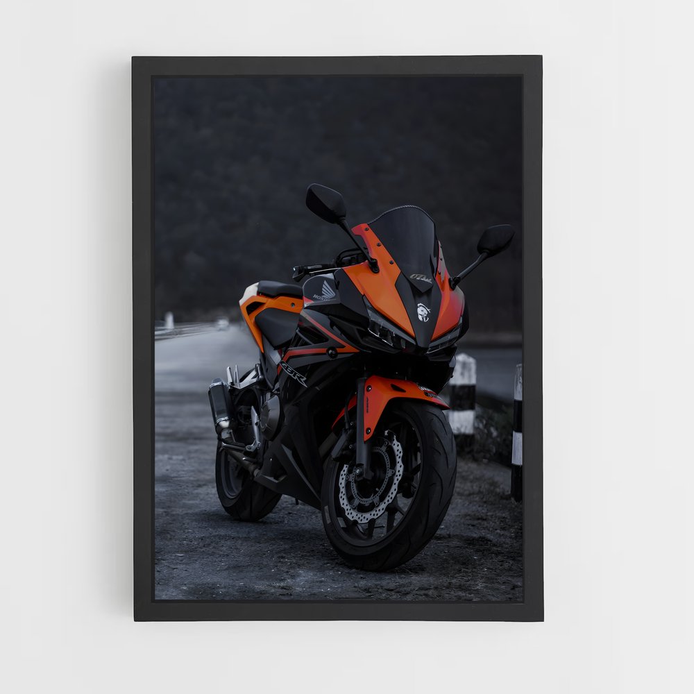 Poster Évasion CBR500R – affiche Honda Moto (vue 2)