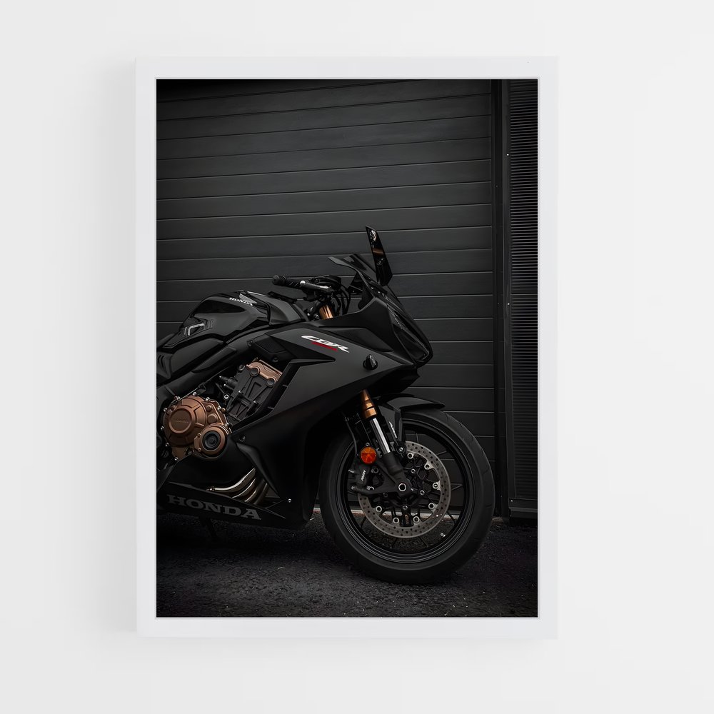 Poster CBR500R Éclatant – affiche Honda Moto (vue 3)
