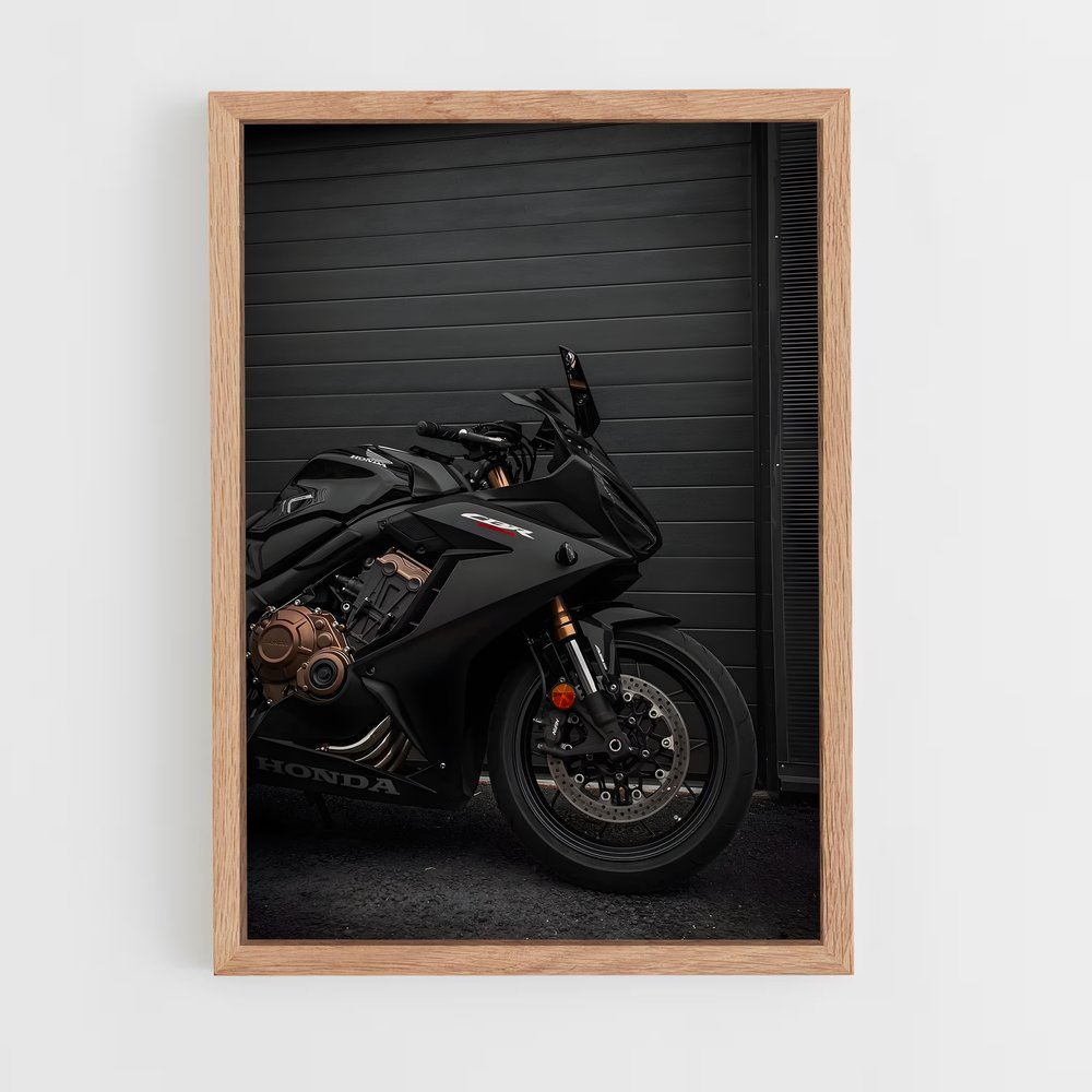 Poster CBR500R Éclatant – affiche Honda Moto (vue 4)