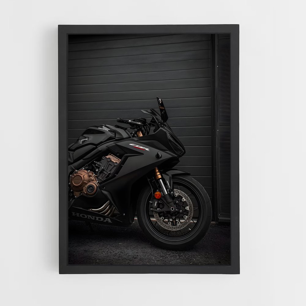 Poster CBR500R Éclatant – affiche Honda Moto (vue 2)