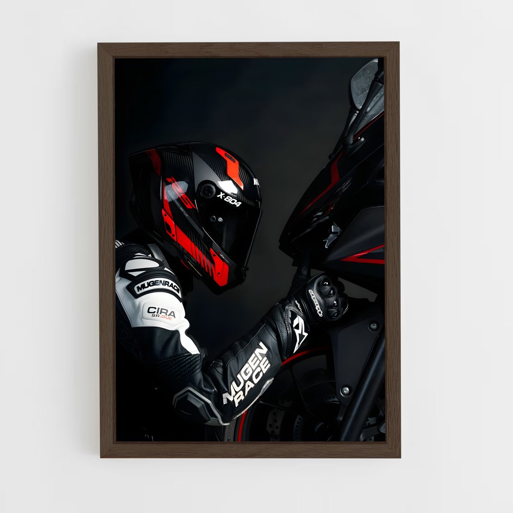 Poster Cbrr magnifique – affiche Honda Moto (vue 5)