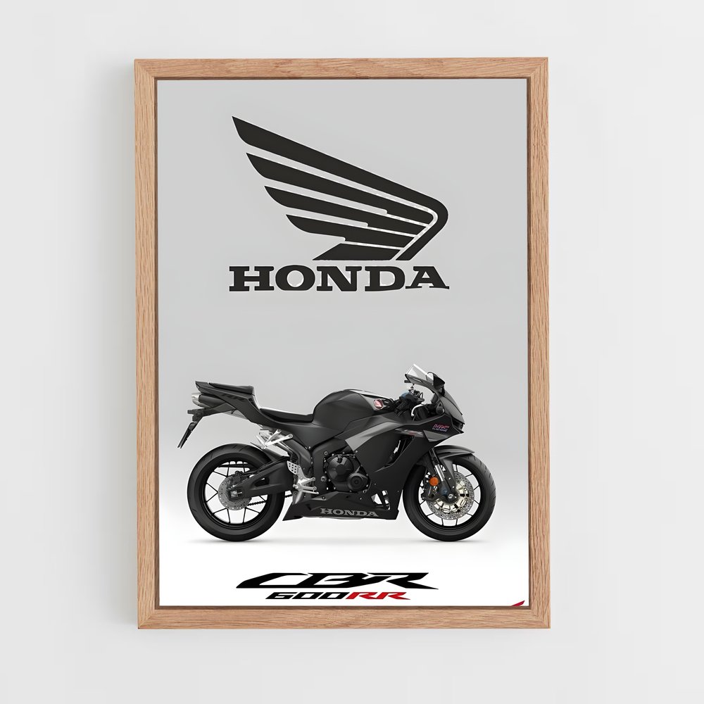 Poster Cbrrr fascinant – affiche Honda Moto (vue 4)