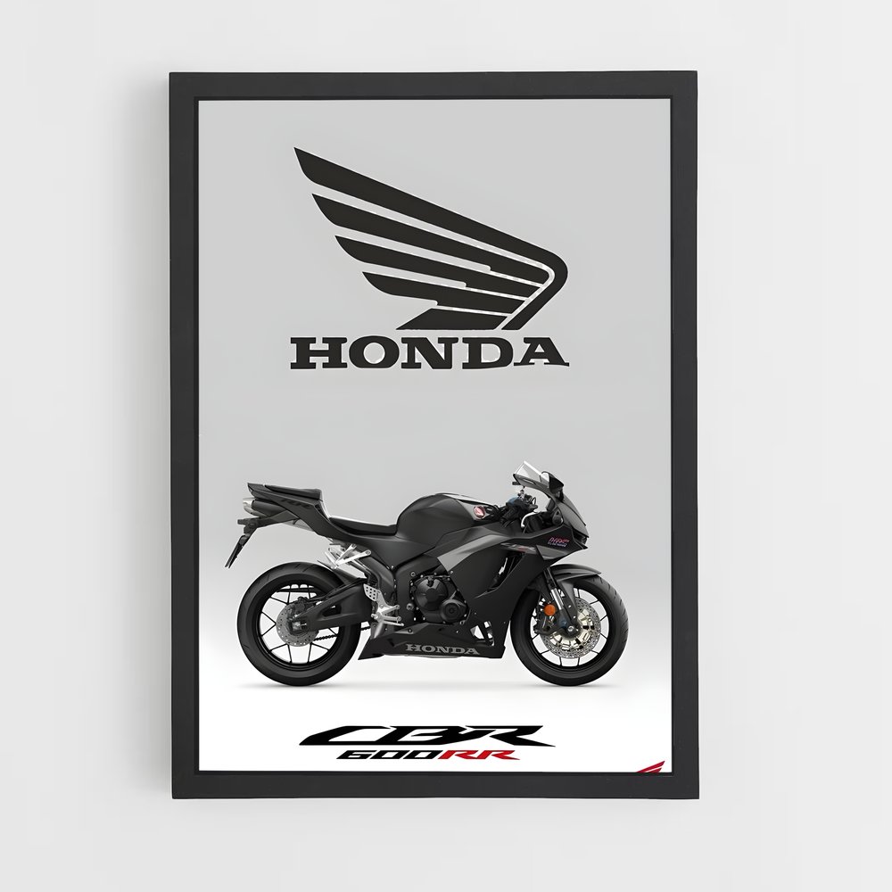 Poster Cbrrr fascinant – affiche Honda Moto (vue 2)