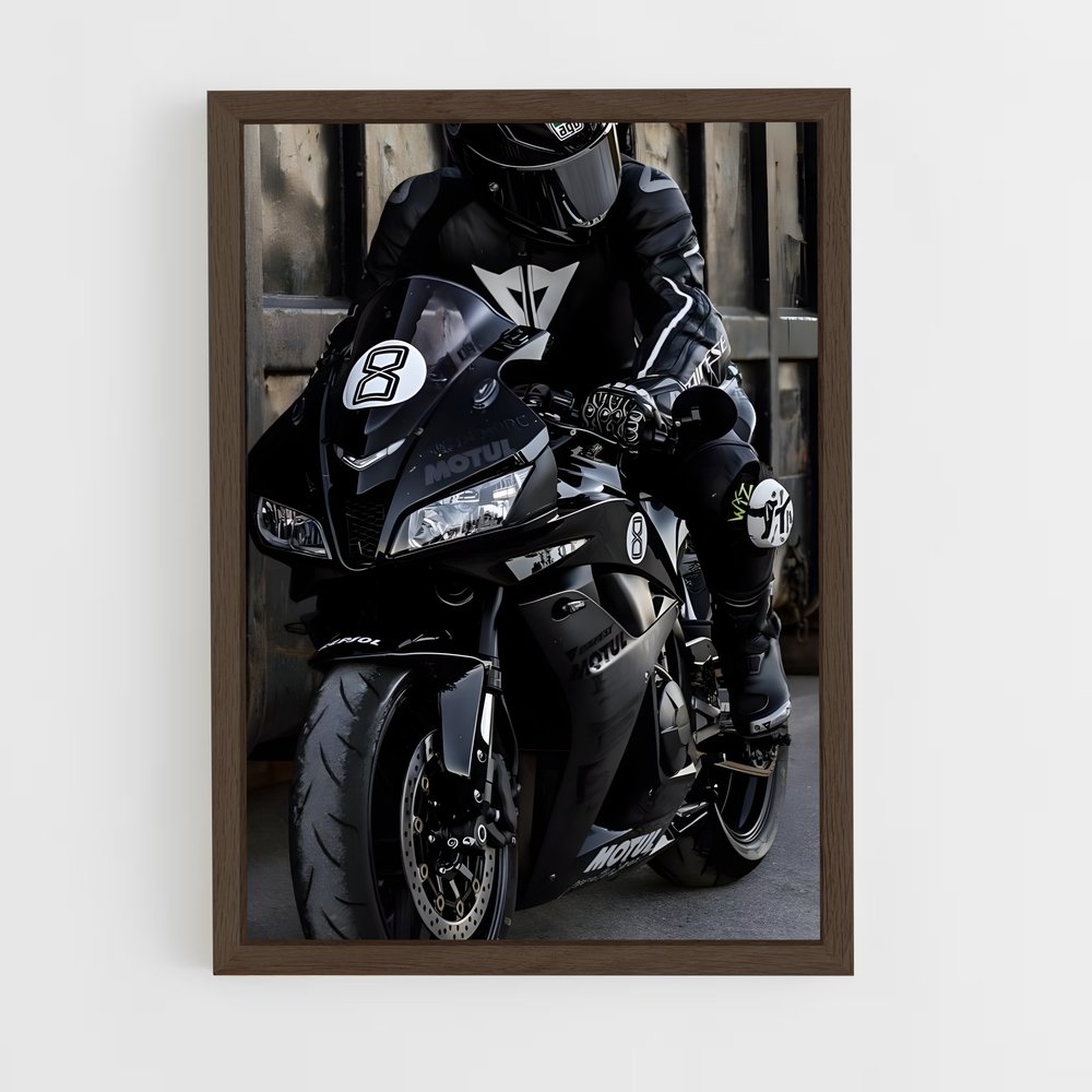 Poster Vélocité Éblouissante – affiche Honda Moto (vue 5)