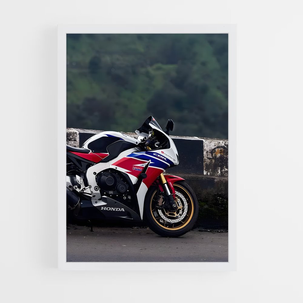 Poster Cbrrr magnifique – affiche Honda Moto (vue 3)