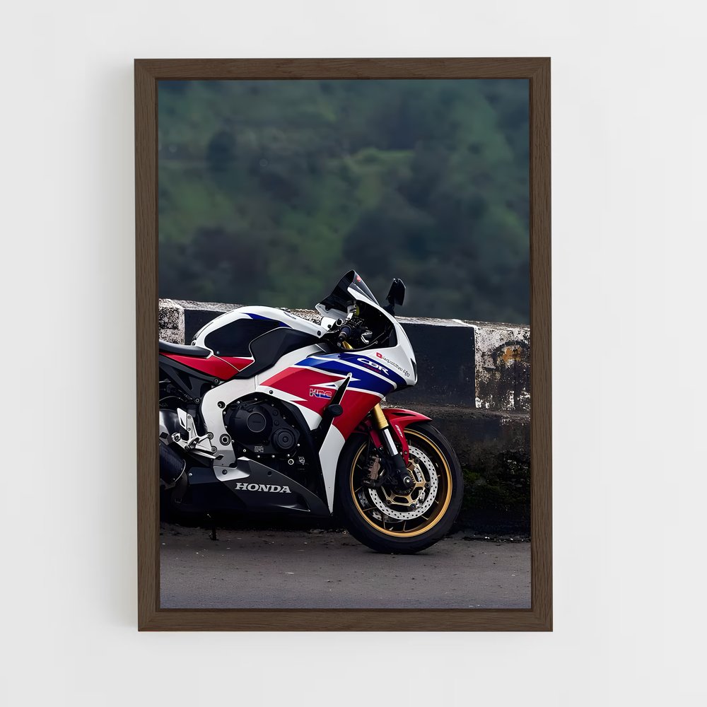 Poster Cbrrr magnifique – affiche Honda Moto (vue 5)