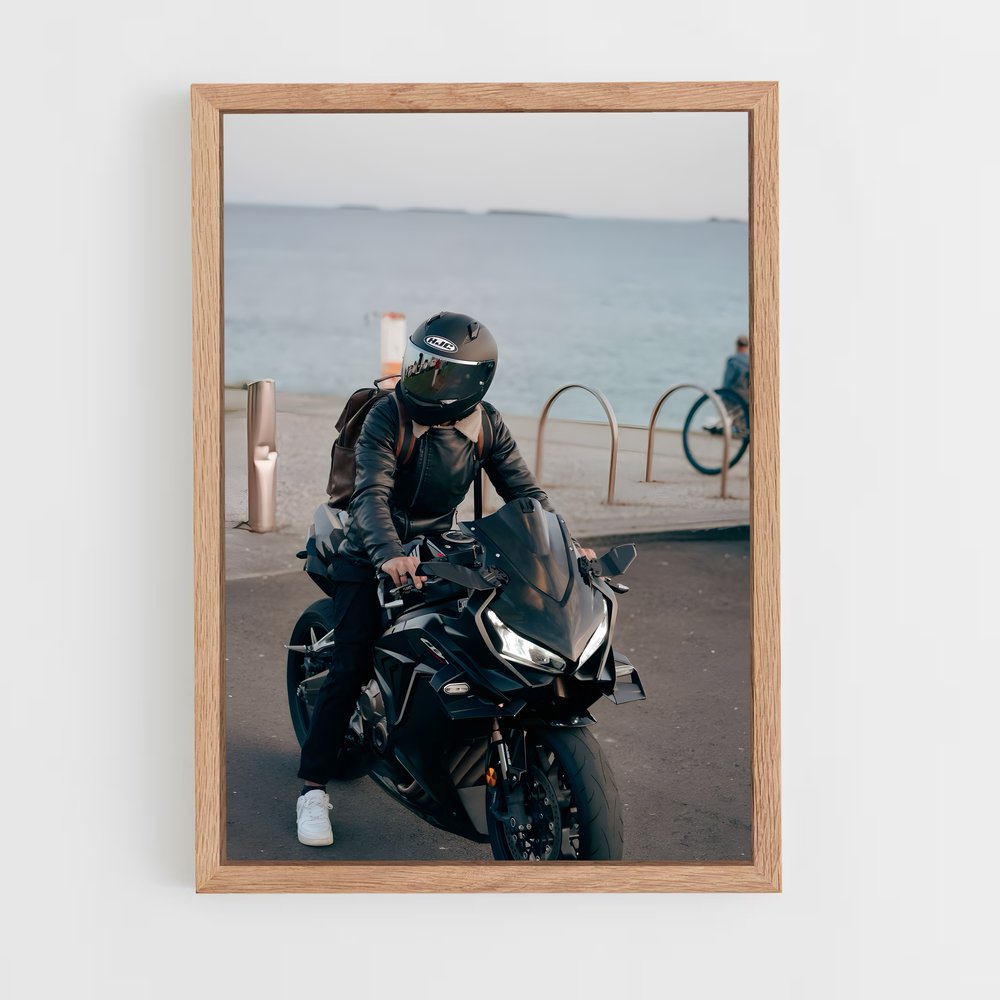 Poster Cbr650r Éclatant Aventure – affiche Honda Moto (vue 4)