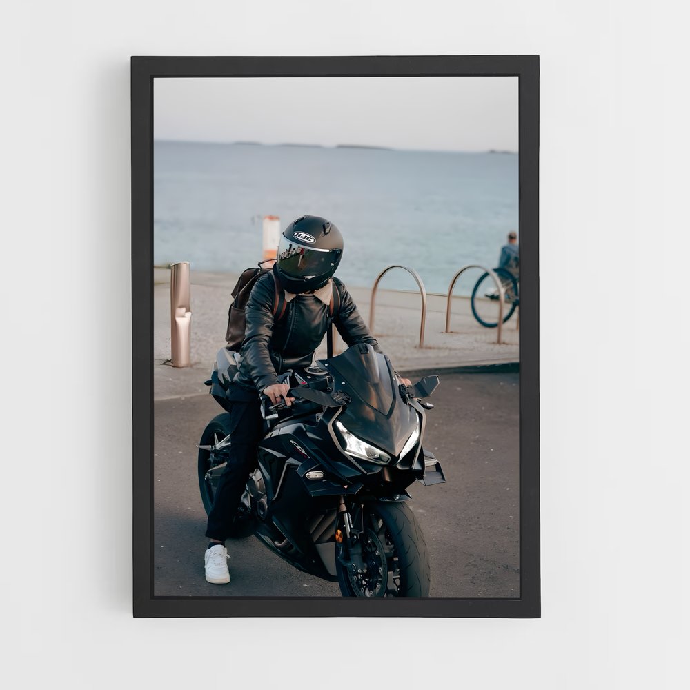 Poster Cbr650r Éclatant Aventure – affiche Honda Moto (vue 2)