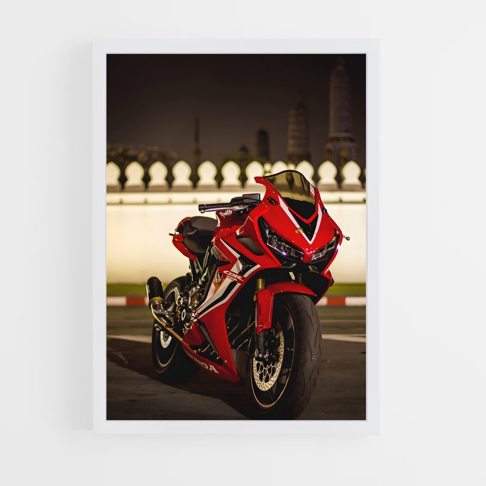 Poster Cbr650r Éclatant Dynastique – affiche Honda Moto (vue 3)