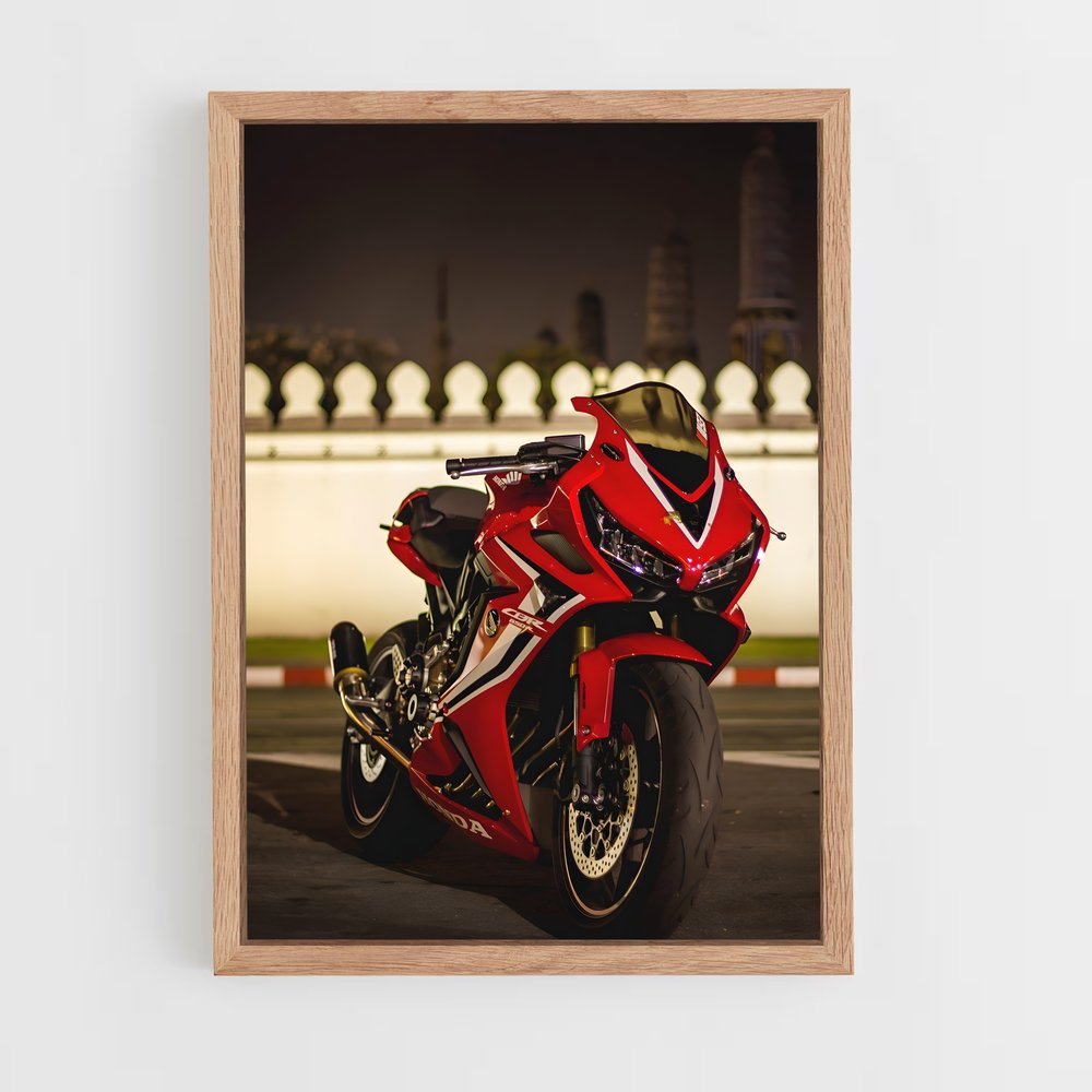 Poster Cbr650r Éclatant Dynastique – affiche Honda Moto (vue 4)