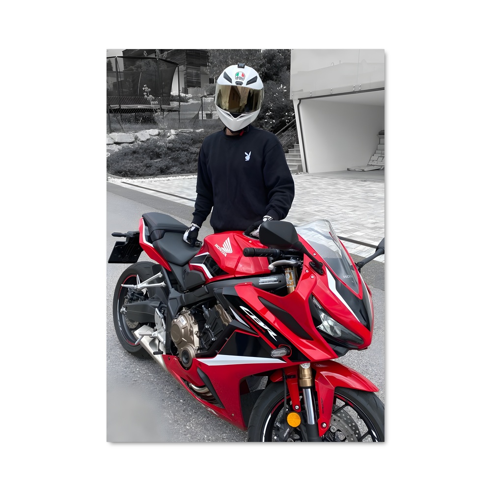 Poster Cbr650r Éclatant