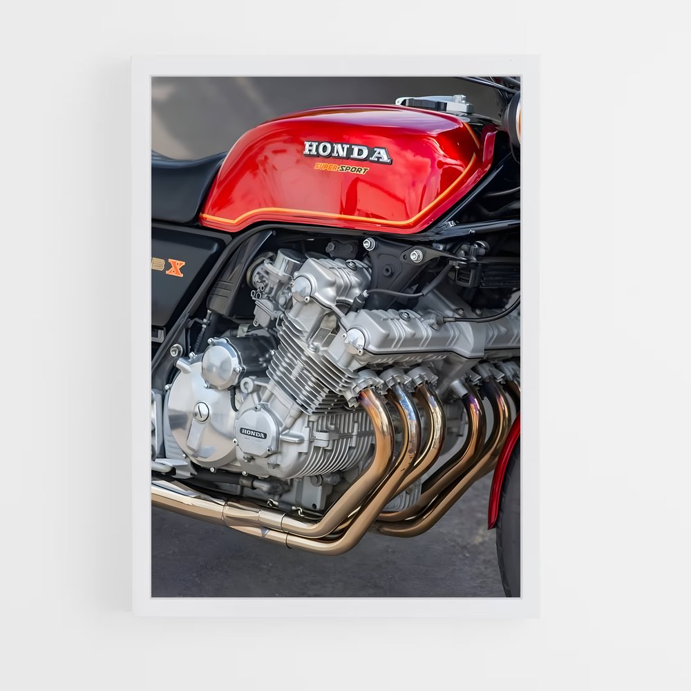 Poster Cbx élégant – affiche Honda Moto (vue 3)