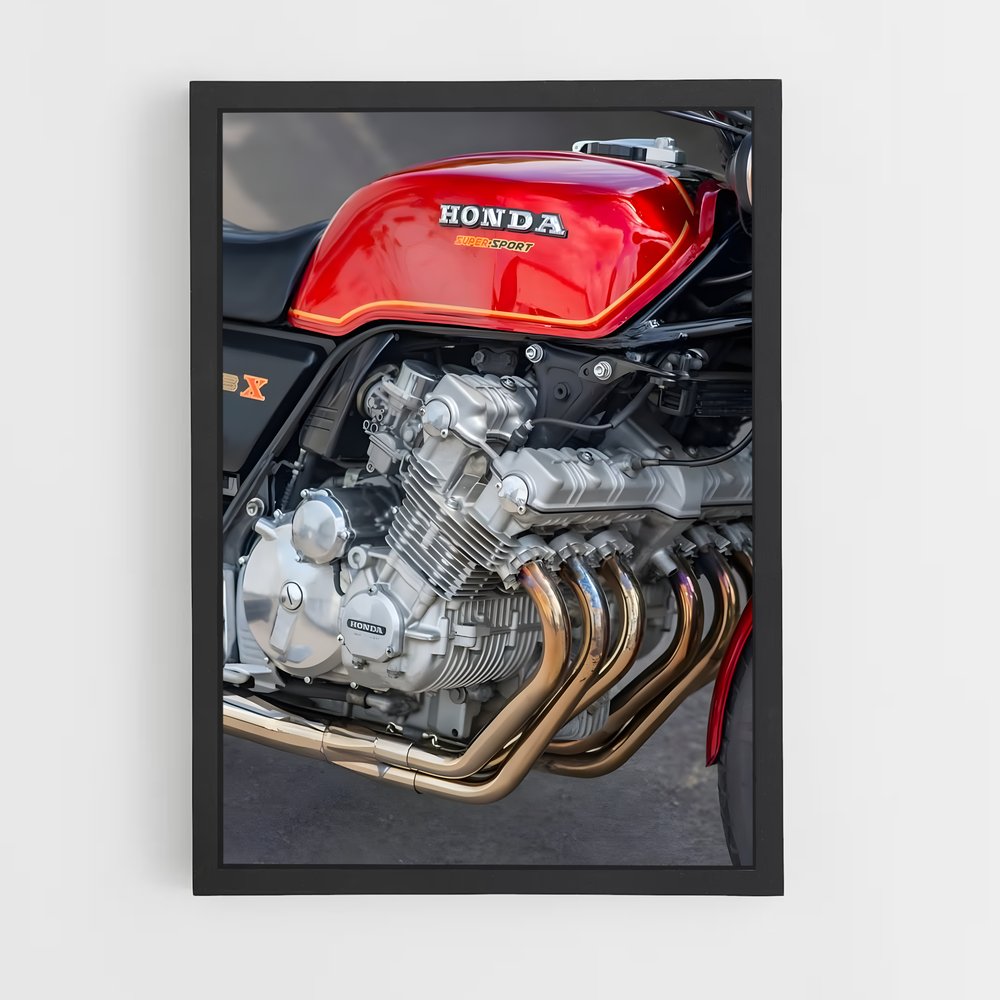 Poster Cbx élégant – affiche Honda Moto (vue 2)