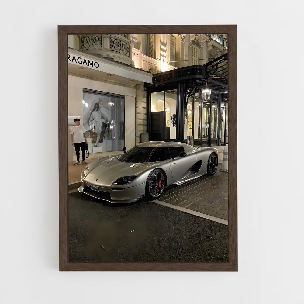 Poster Élégance urbaine citadin – affiche Koenigsegg (vue 5)