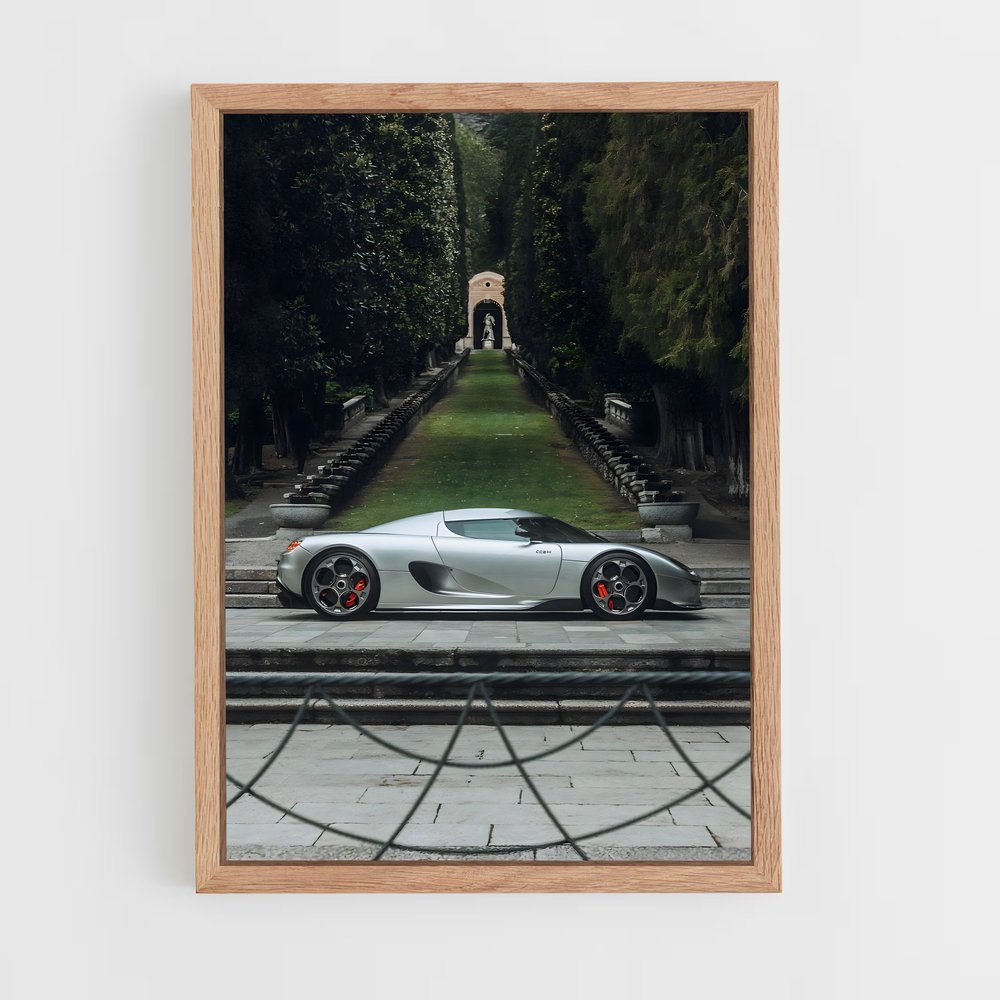 Poster beauté mécanique – affiche Koenigsegg (vue 4)