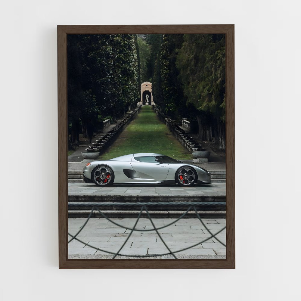 Poster beauté mécanique – affiche Koenigsegg (vue 5)