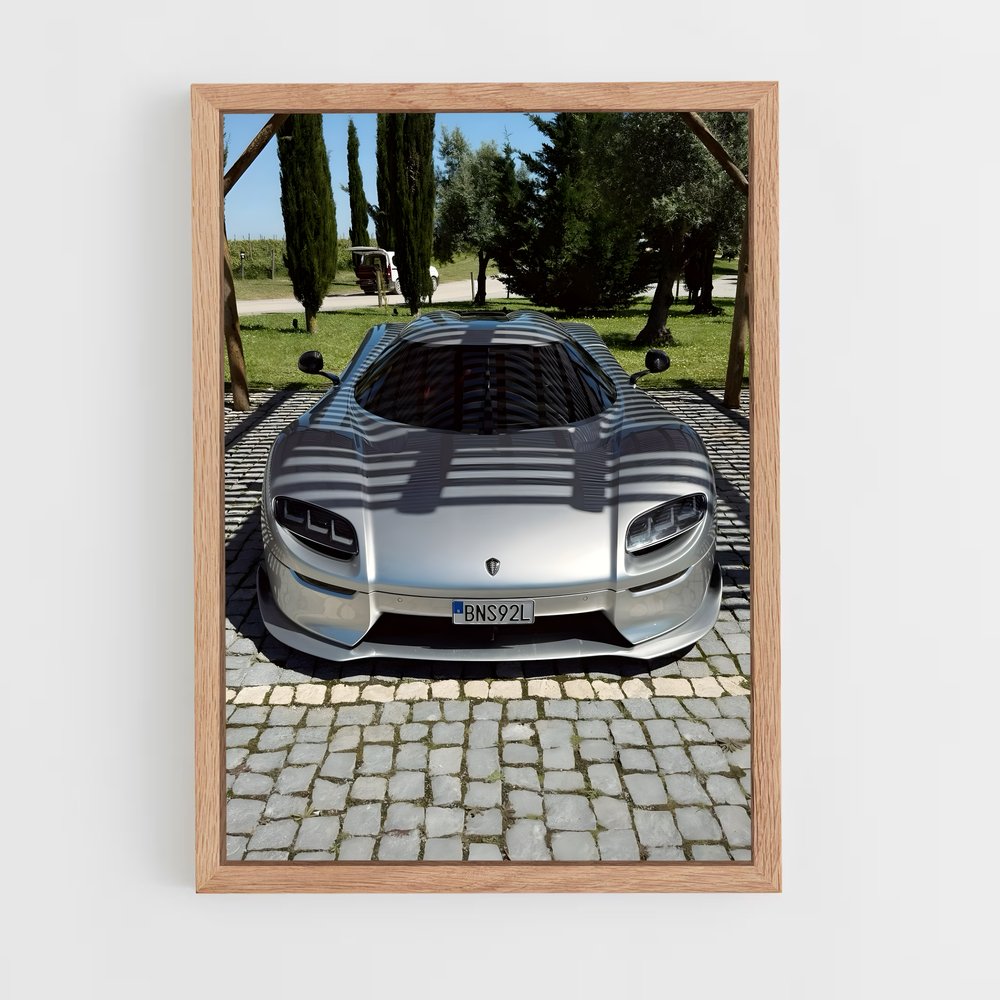 Poster suspendu métal – affiche Koenigsegg (vue 4)