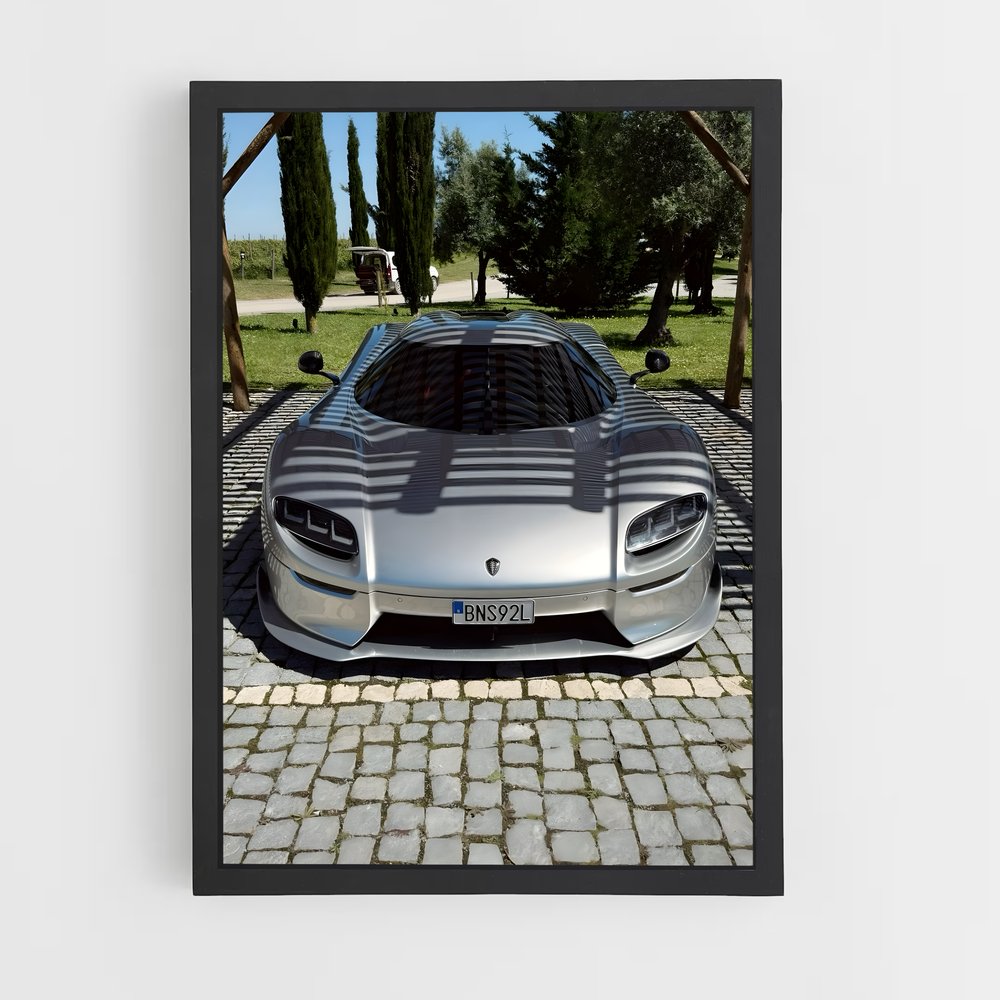 Poster suspendu métal – affiche Koenigsegg (vue 2)