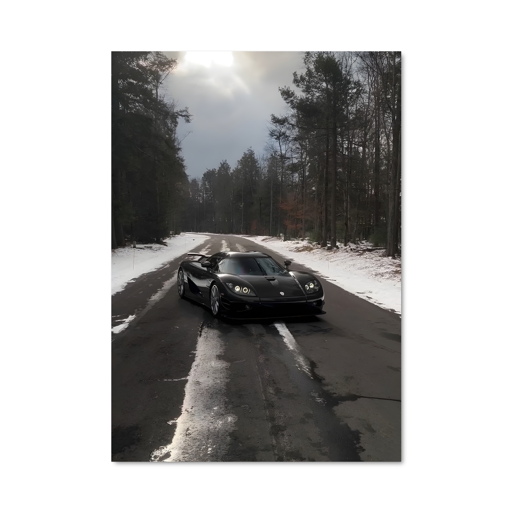 Poster Route des Neiges