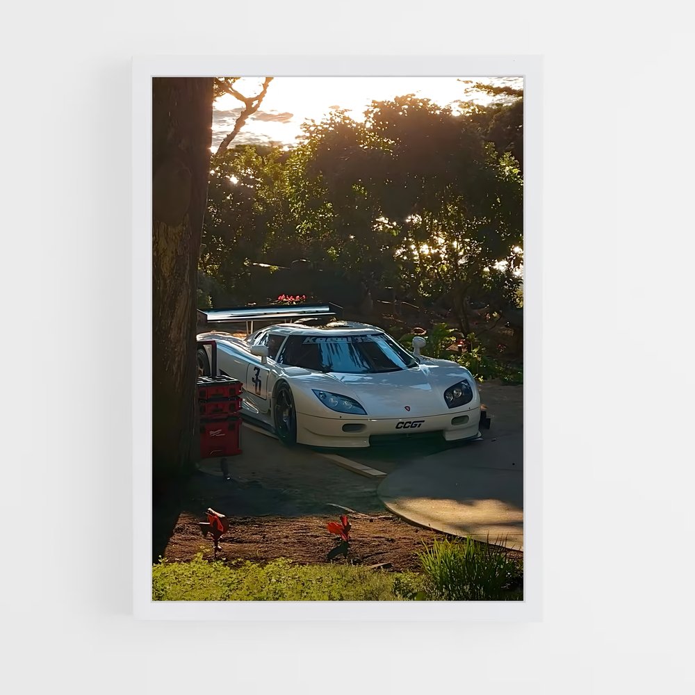 Poster Ccx Automobile Quotidien – affiche Koenigsegg (vue 3)