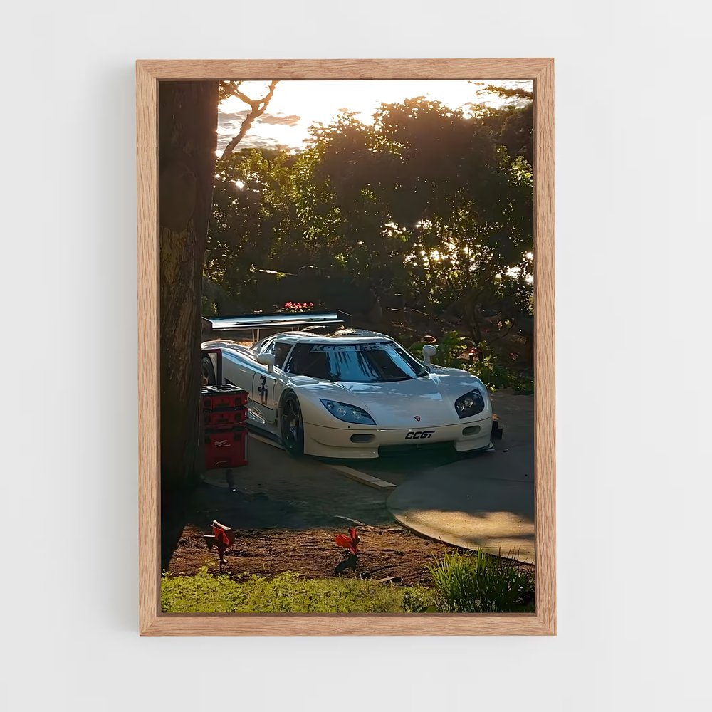 Poster Ccx Automobile Quotidien – affiche Koenigsegg (vue 4)