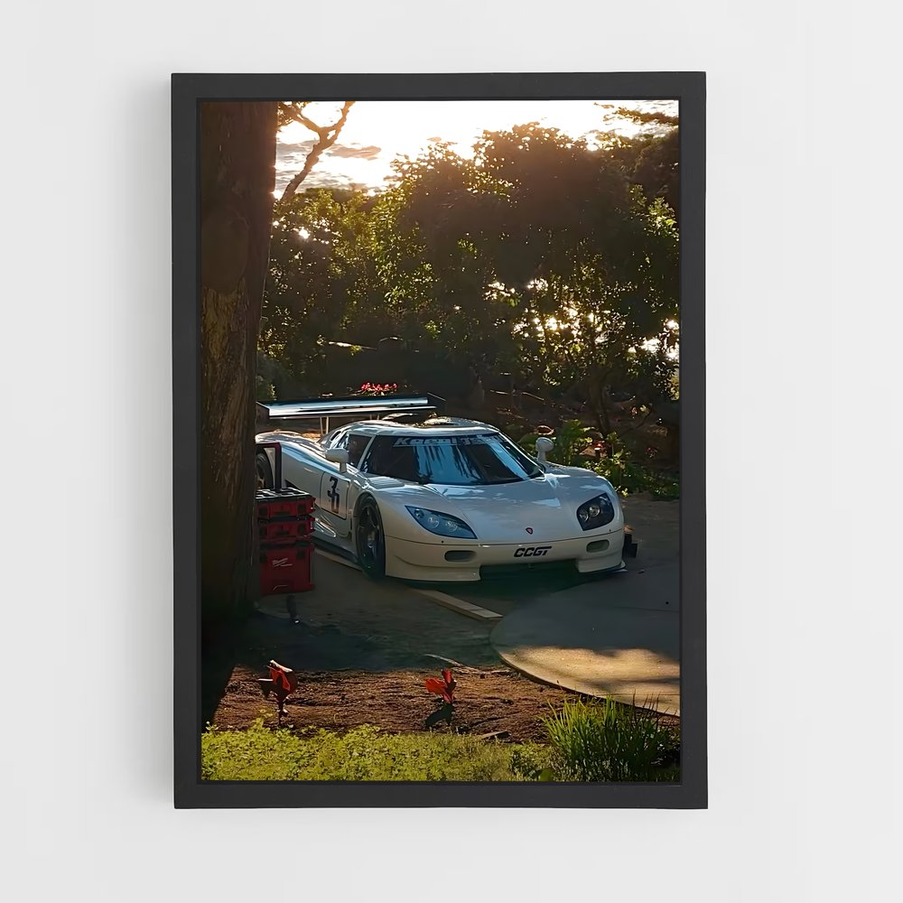 Poster Ccx Automobile Quotidien – affiche Koenigsegg (vue 2)