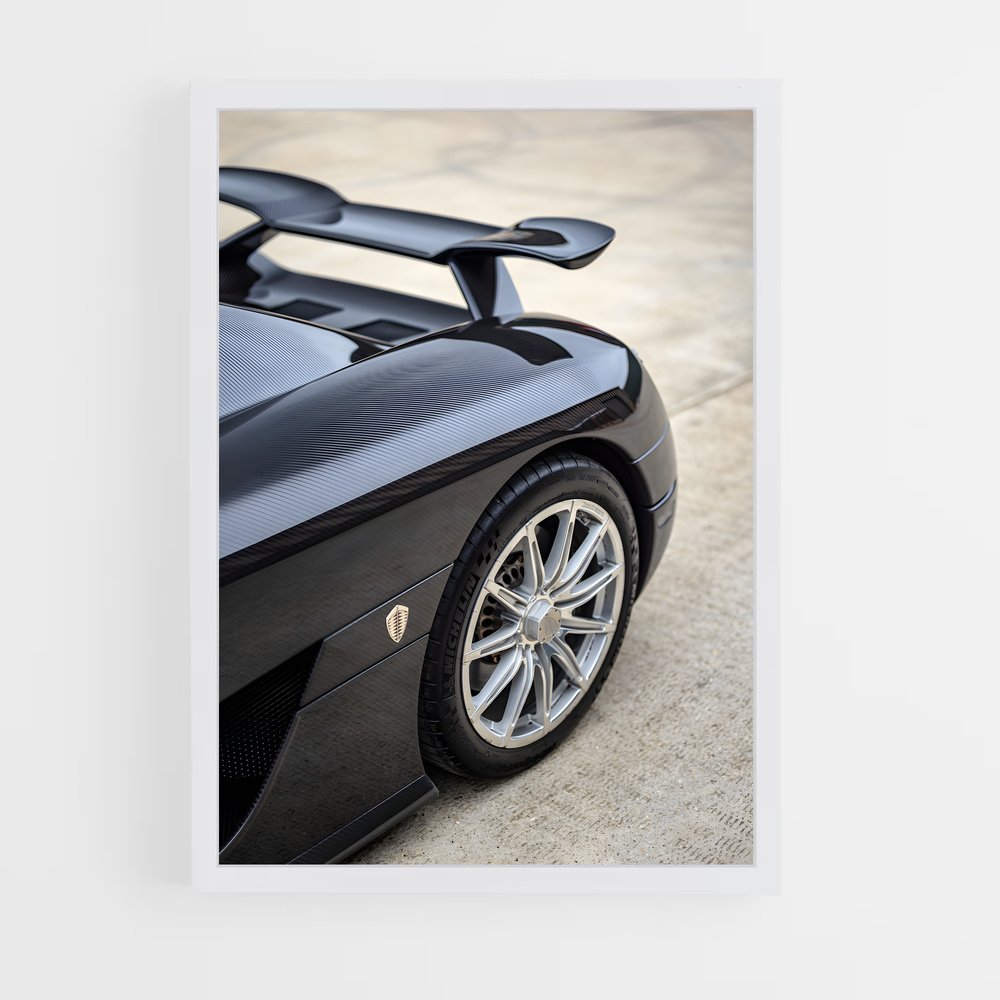 Poster Miniature Magique – affiche Koenigsegg (vue 3)
