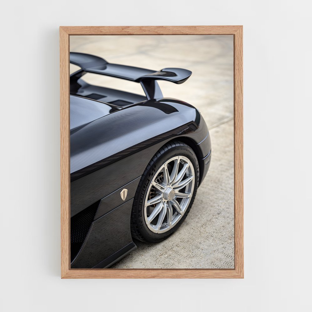 Poster Miniature Magique – affiche Koenigsegg (vue 4)